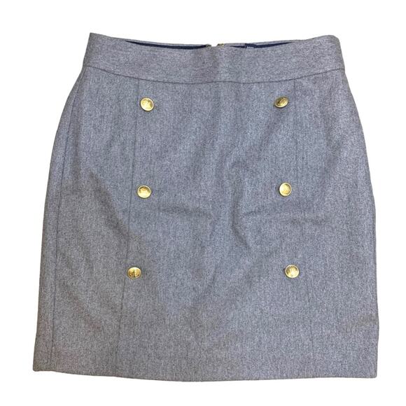 Nautica Wool Blend Nautical Uniform Mini Skirt 8 NWT - Picture 1 of 9